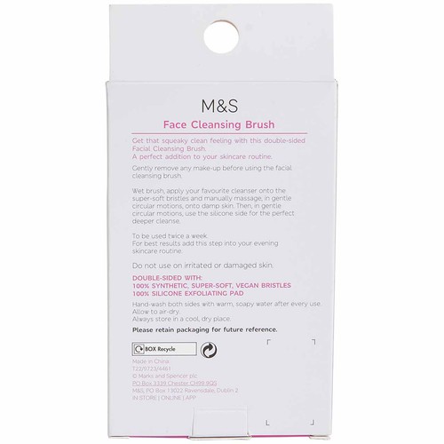 M&S Bloom Accessories Squeaky Clean Facial Cleansing Brush