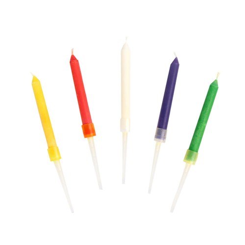Talking Tables Rainbow Colour Flames Candles