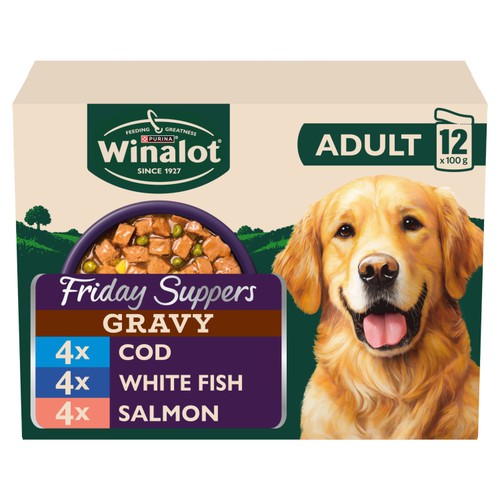 Winalot Friday Suppers Mixed in Gravy Wet Dog Food