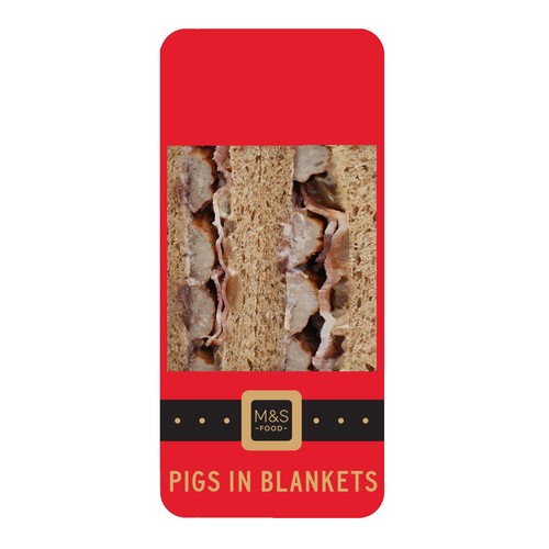 M&S Pigs In Blankets Christmas Sandwich