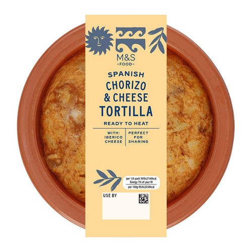 M&S Spanish Chorizo & Cheese Tortilla