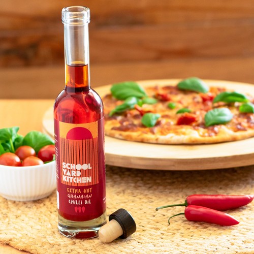 School Yard Kitchen Ghanaian Chilli Oil Extra Hot