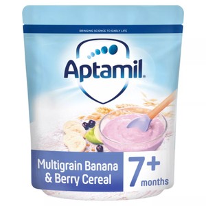 Aptamil Banana & Berry Multigrain Porridge Baby Cereal 7+ Months