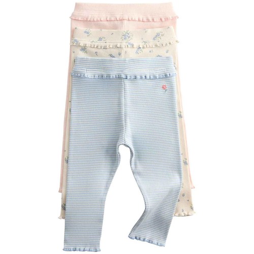 M&S Girls Cotton Rich Printed Leggings, 18-24 Months, Multi