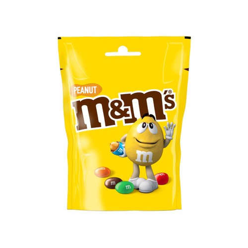 M&M's Crunchy Peanut & Milk Chocolate Bites Pouch Bag