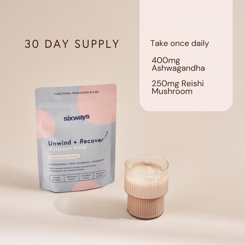 Sixways Unwind and Recover Sleep Drink - Cacoa Flavour