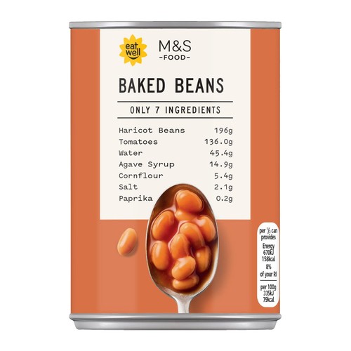M&S Only 7 Ingredients Baked Beans