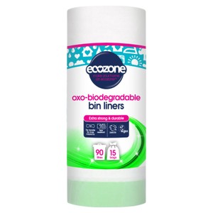  Ecozone Oxo-Biodegradable Bin Liners 60L 