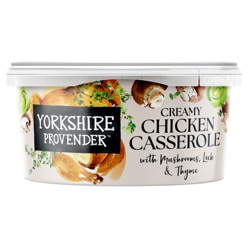 Yorkshire Provender  Creamy Chicken & Mushroom Casserole