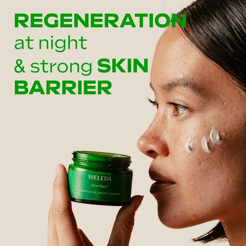 Weleda Skin Food Night Face Cream Moisturiser Natural Derma Tested Vegan