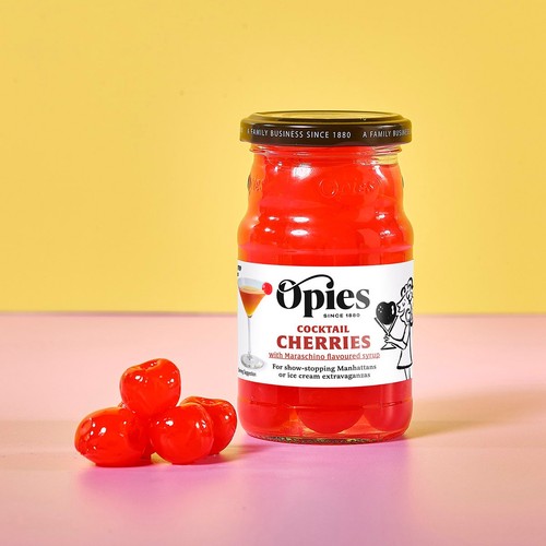 Opies Cocktail Cherries Maraschino
