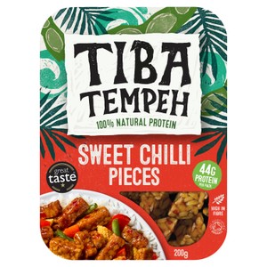 Tiba Tempeh Sweet Chilli Pieces 200g
