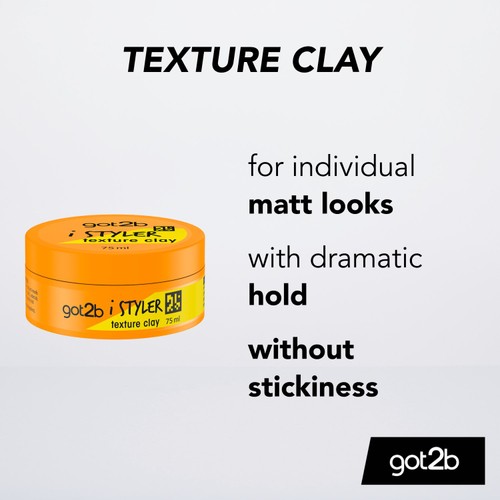 Schwarzkopf got2b iStylers Texture Clay