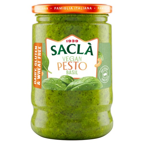 Sacla' Gluten & Dairy Free Basil Pesto