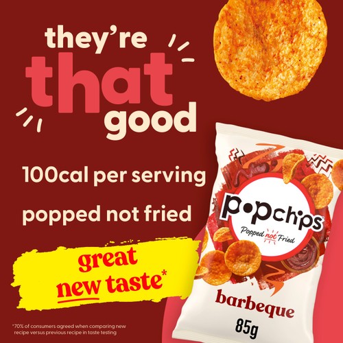 popchips Barbeque Sharing Crisps