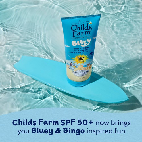 Childs Farm Bluey SPF50+ Sun Cream 