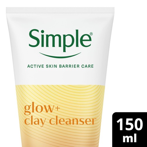 Simple Protect 'N' Glow Express Glow Clay Polish Cleanser