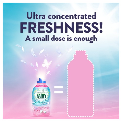 Fairy Outdoorable Fabric Conditioner Cherry Blossom & Nordic Cotton
