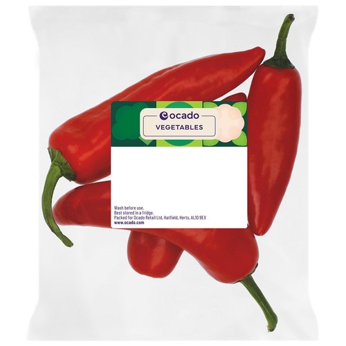Ocado Mild Red Chillies