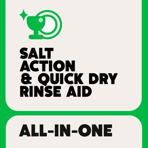 Ecover All-In-One Dishwasher Tablets, 72 Tablets