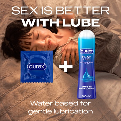 Durex Originals XL Condoms Extra Silicone Lube Wide Fit