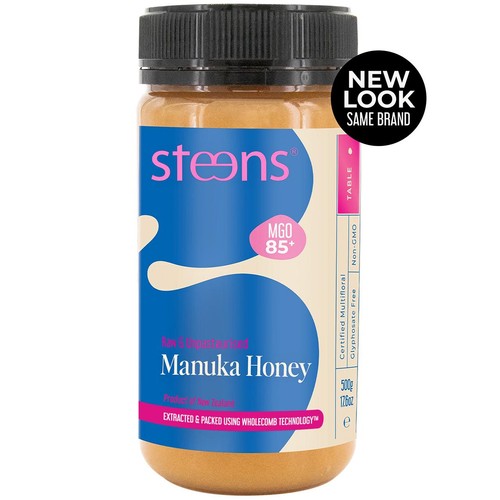Steens MGO 85 Raw Manuka Honey