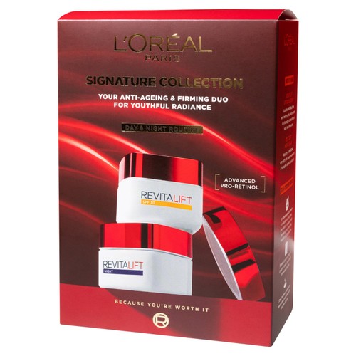 L'Oreal Paris Signature Collection Revitalift Day & Night Duo Gift
