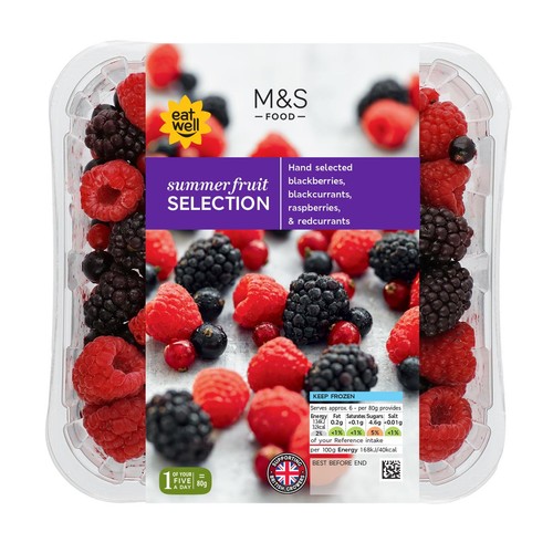 M&S Summer Fruit Selection Frozen
