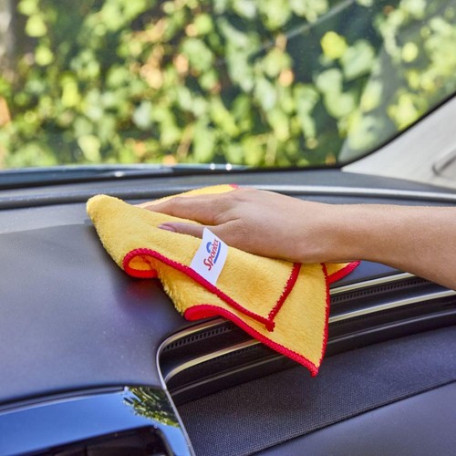 Spontex Ultimate Microfibre Multipurpose Cleaner Kit Cloths & Duster