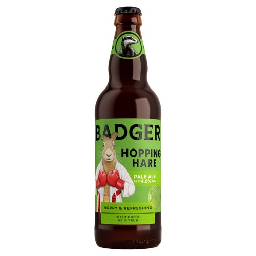 Badger Hopping Hare