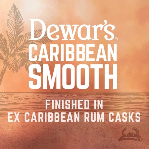 Dewars 8 Year Old Caribbean Smooth Blended Scotch Whisky