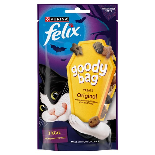 Felix Goody Bag Original Chicken Liver & Turkey Cat Treats 
