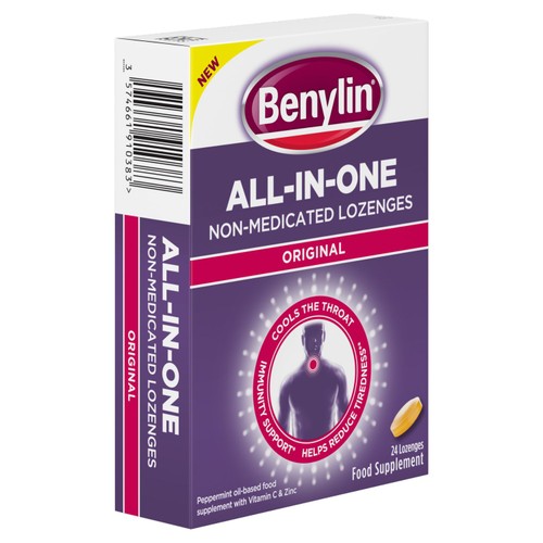 Benylin All-In-One Non-Medicated Original Lozenges