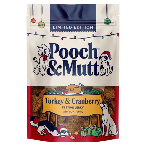Pooch & Mutt Turkey & Cranberry Jerky