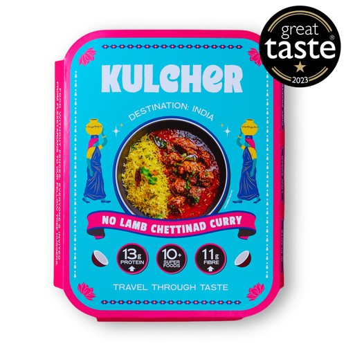 Kulcher No Lamb Chettinad with Garlic Fried Rice