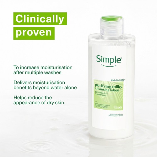 Simple Kind To Skin Purifying Cleansing Lotion