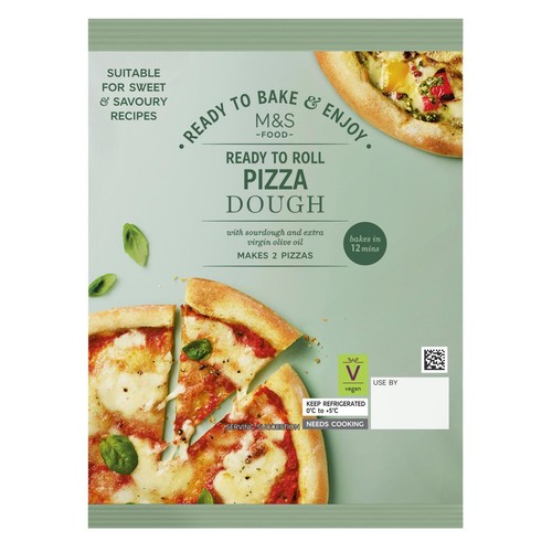 M&S Sourdough Pizza Dough