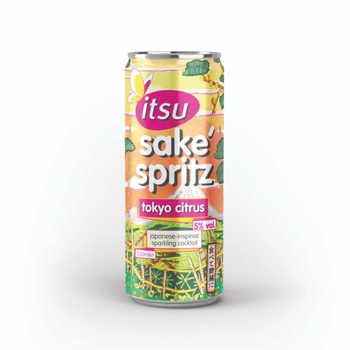 itsu Tokyo Citrus Sake Spritz