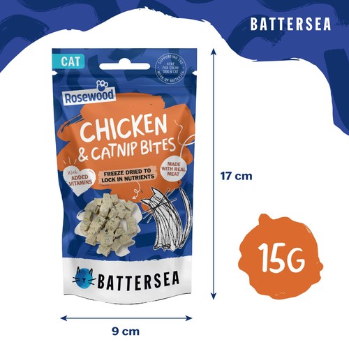Battersea Chicken & Catnip Freeze Dried Bites