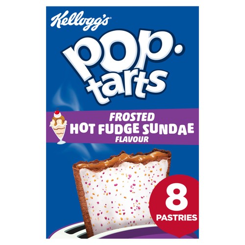Kellogg's Pop Tarts Hot Fudge Sundae Pastry Snacks
