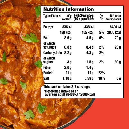 Tofurky Plant Based Chick'n Tikka Masala Style, Vegan