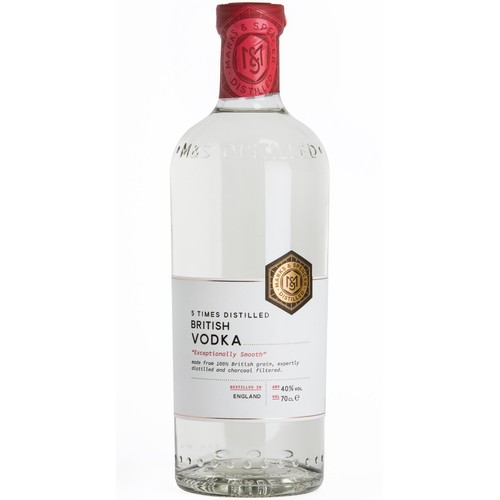 M&S Distilled 5 Times Distilled British Vodka