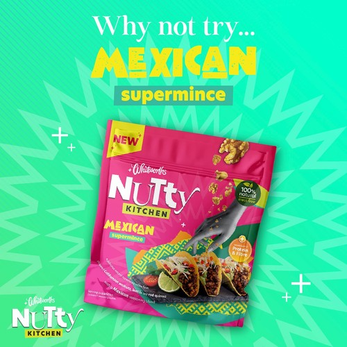 Whitworths Nutty Kitchen Plant Based Italian Mince