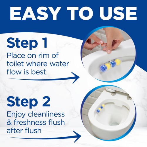 Bloo Power Active Lemon Toilet Rim Blocks