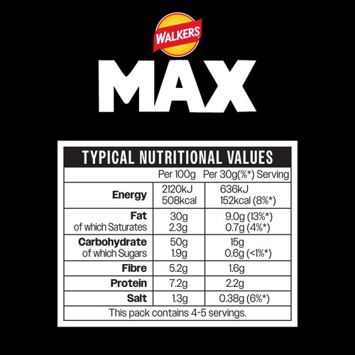 Walkers Max KFC Original Chicken