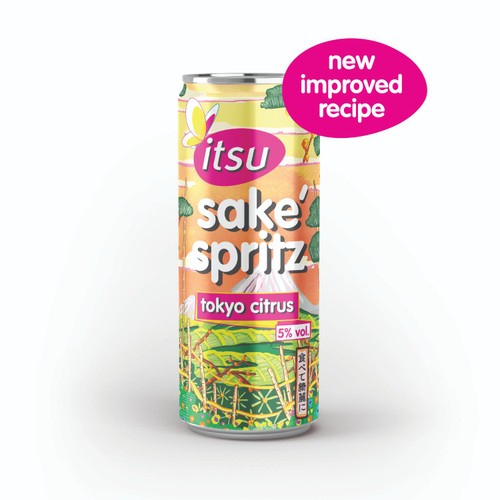 itsu Tokyo Citrus Sake Spritz