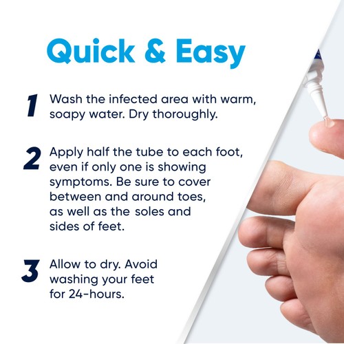 Lamisil Once Athletes Foot Single Dose Antifungal Care 1% Cutaneous