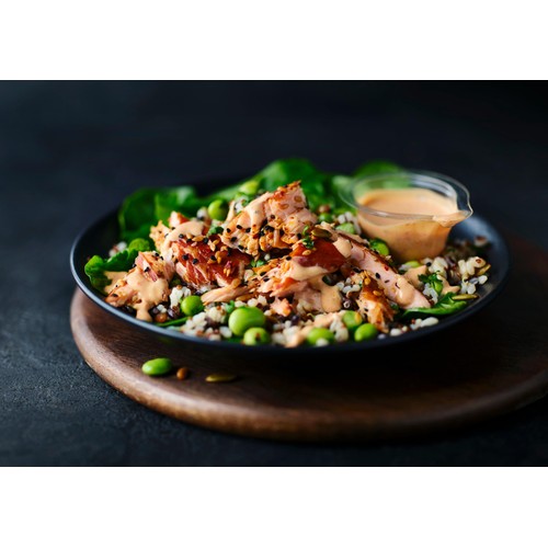 M&S Brain Food Sriracha Salmon Salad