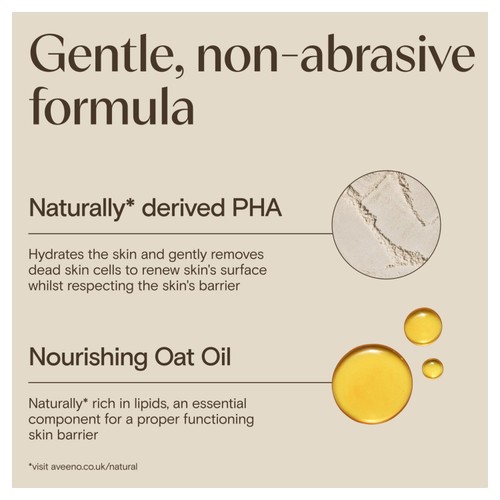 Aveeno Face Calm+Restore Gentle PHA Exfoliating Face Cleanser