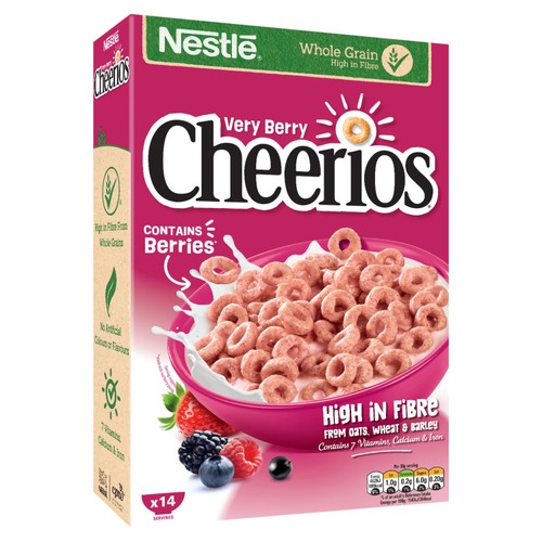 Cheerios Very Berry Multigrain Breakfast Cereal